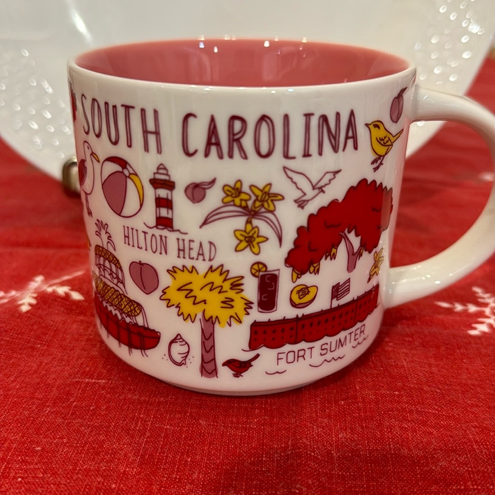 Starbucks South Carolina Mug “Been there Series” across the globe collection